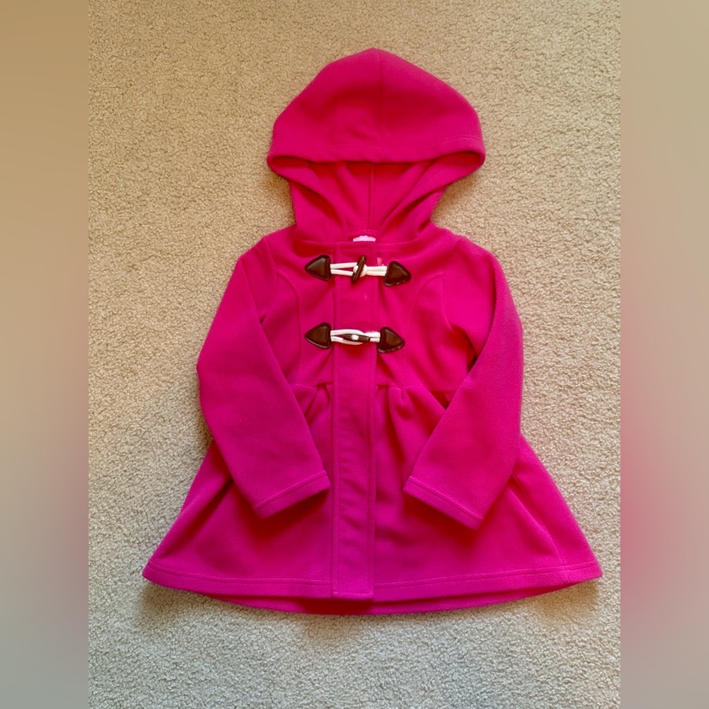 GoodLad Pink Fleece Pea Coat